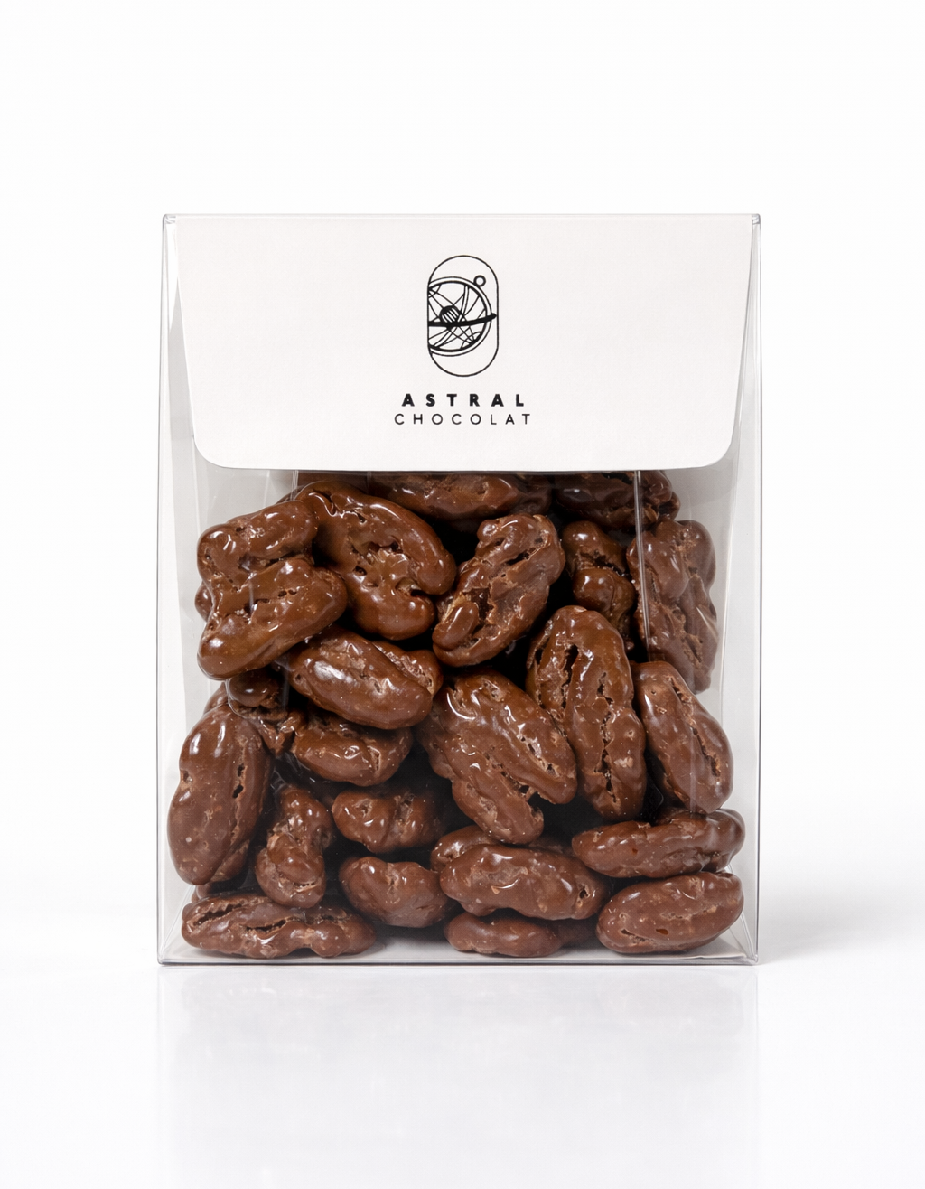 Noix de pécan enrobées de Chocolat au lait