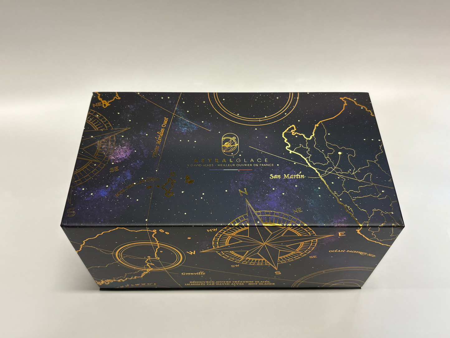 Bûche glacée de Noël Agrume