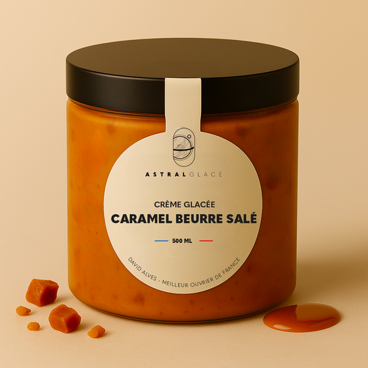 Crème glacée - Caramel Beurre Salé