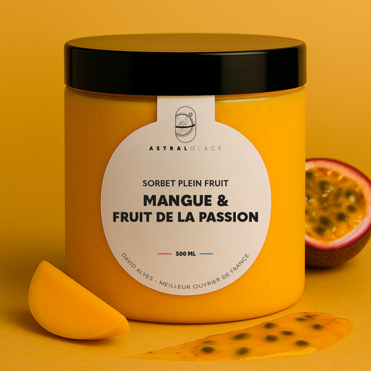 Sorbet Plein Fruit - Mangue & Fruit de la Passion