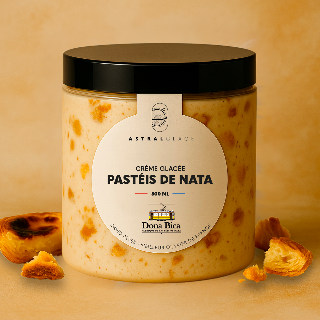 Crème glacée - Pasteis de Nata