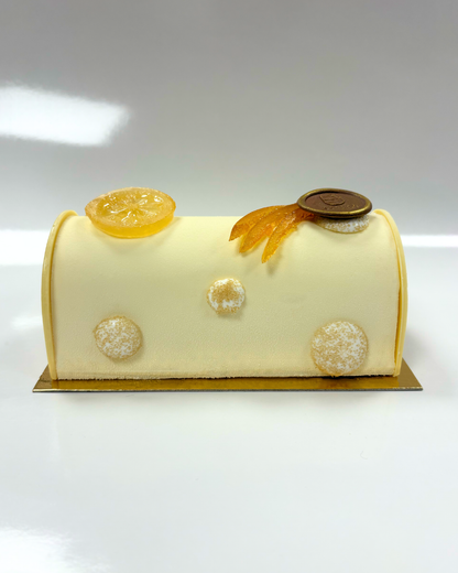 Bûche glacée de Noël Agrume