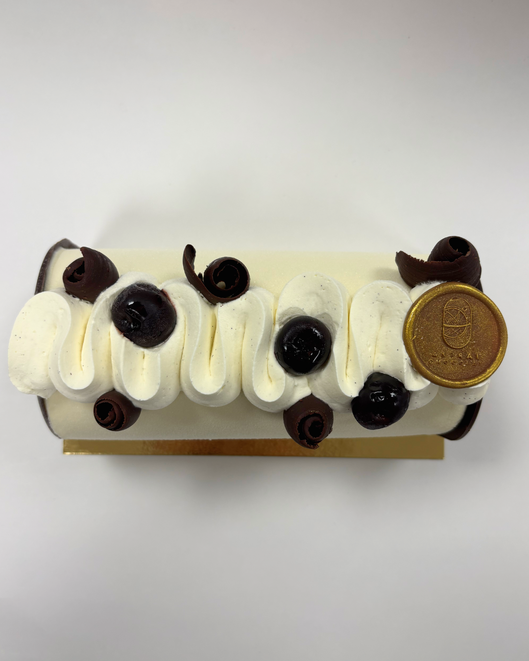 Bûche glacée de Noël Forêt Noire