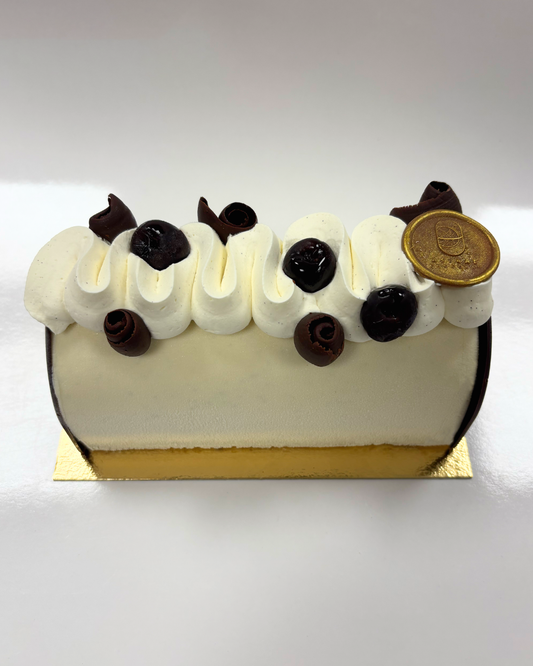 Bûche glacée de Noël Forêt Noire