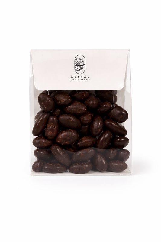 Amandes enrobées de Chocolat Noir Intense