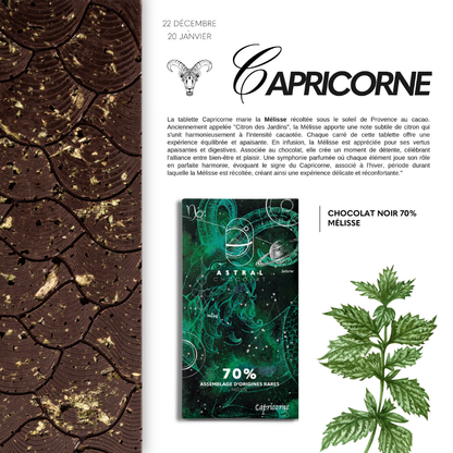 Tablette Capricorne - Mélisse