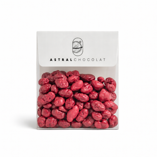 Cranberries enrobées de Chocolat Noir et Blanc