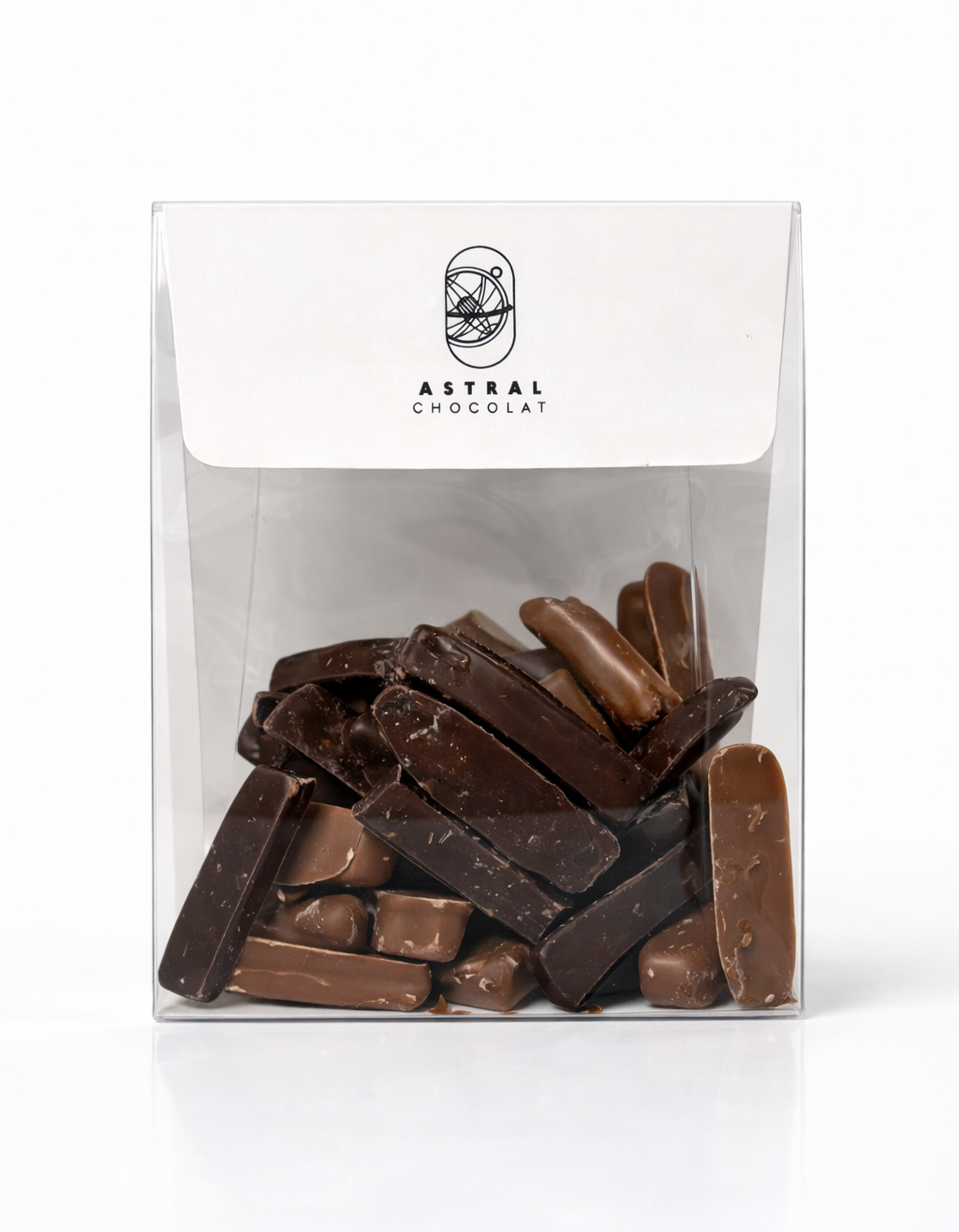 Gingembrettes enrobées de chocolat noir 70% et lait 36%