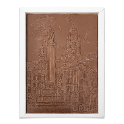 Tablette Dubaï chocolat au lait 36% & praliné pistache