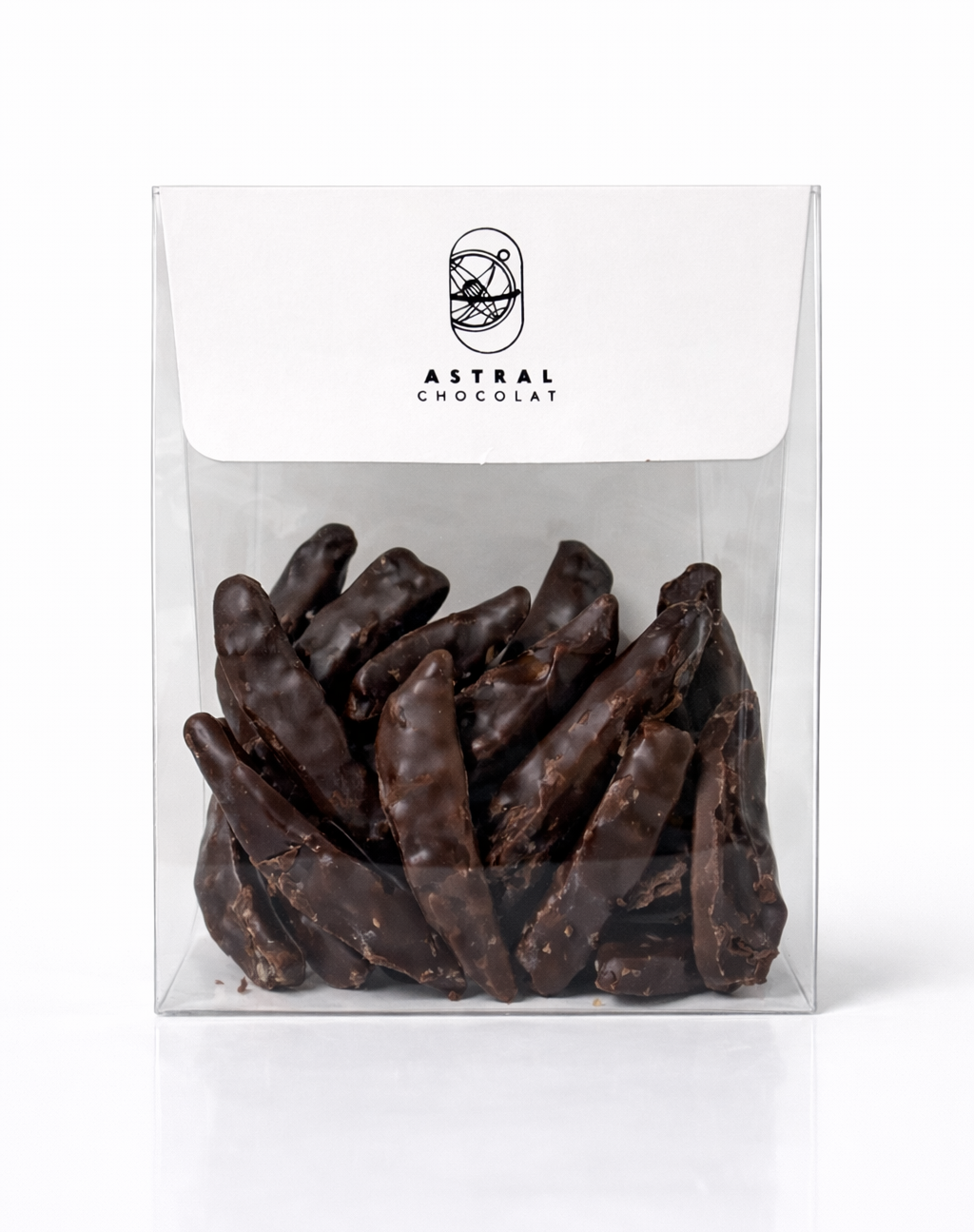 Orangettes Enrobées de chocolat noir 70%