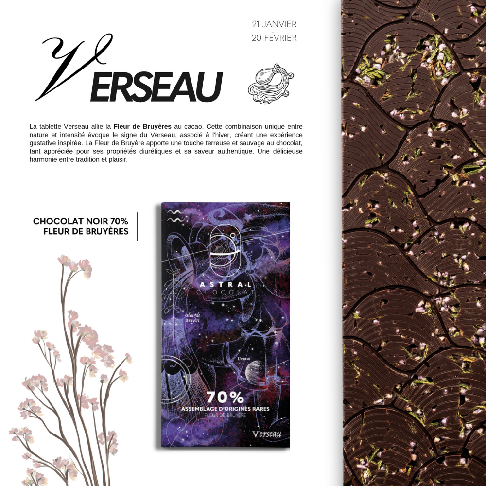 Tablette Verseau - Bruyère