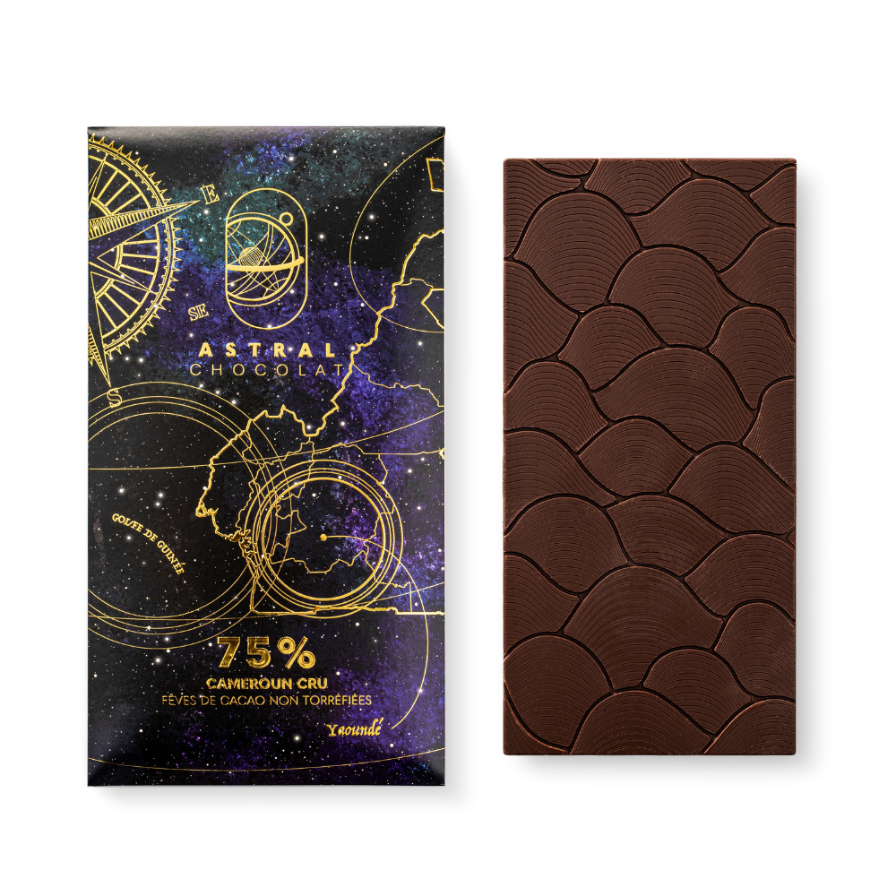 Cameroun cru 75% - Vallée de Sanki Fèves de cacao non torréfiées