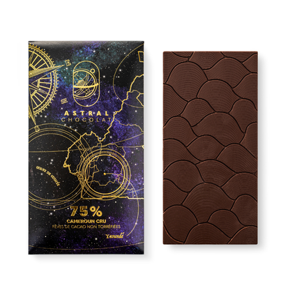 Cameroun cru 75% - Vallée de Sanki Fèves de cacao non torréfiées