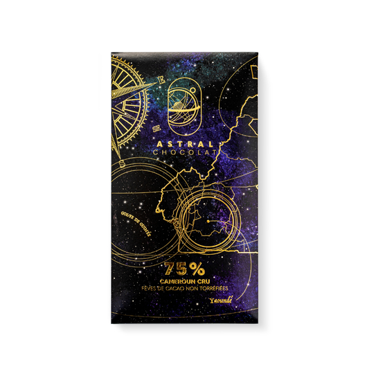 Cameroun cru 75% - Vallée de Sanki Fèves de cacao non torréfiées